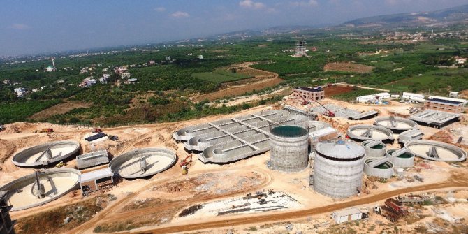 20 milyon Euro’luk arıtma tesisi projesinin yüzde 70’i tamamlandı