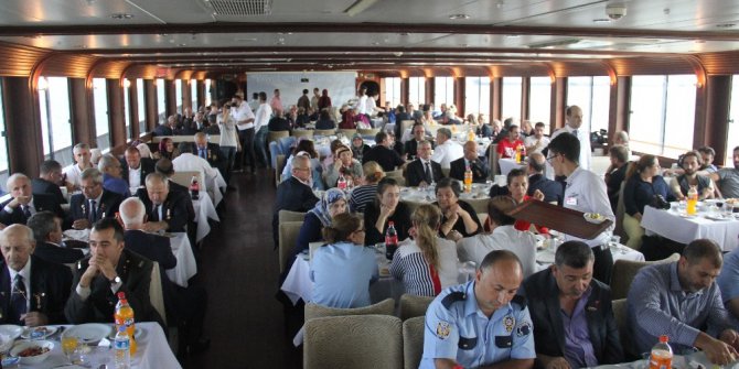 Samsun’da gazilere deniz turu