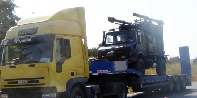 Sınırın sıfır noktasına silah sevkiyatı