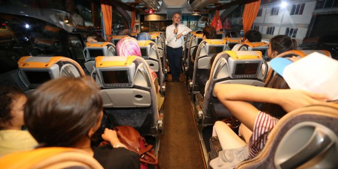 Pamukkale Belediyesi’nden koruyucu ailelere Bursa ve Çanakkale Gezisi