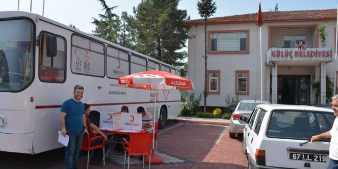Gülüç Belediyesi’nden kan bağışı kampanyası