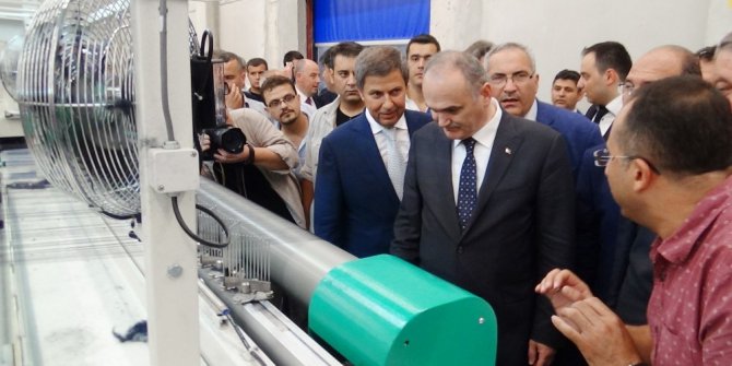 Bakan Özlü Kadirli’de OSB’de incelemelerde bulundu