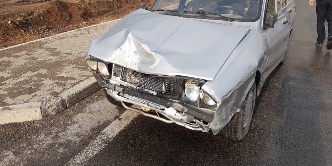 Sivas’ta trafik kazası: 2 yaralı