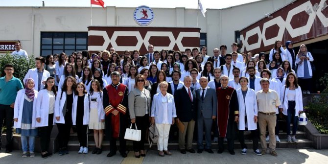 Amasya Tıp Fakültesi öğrencileri OMÜ’de eğitime başladı