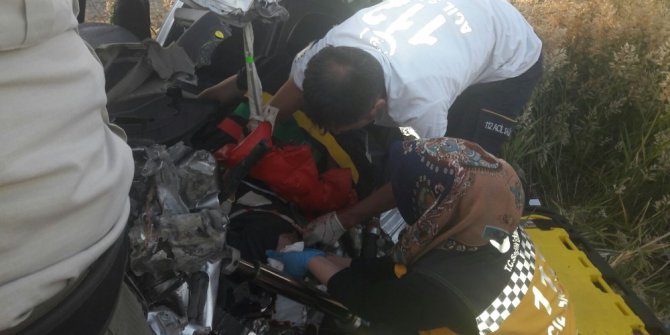 Yahyalı’da trafik kazası: 1 ölü 3 yaralı