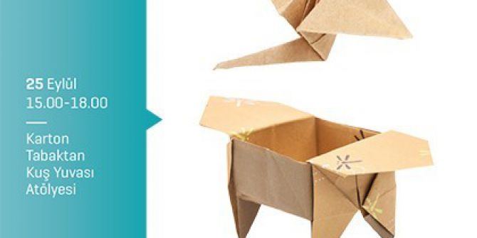 Minikler Sevimli Kuş Yuvaları Yapacak