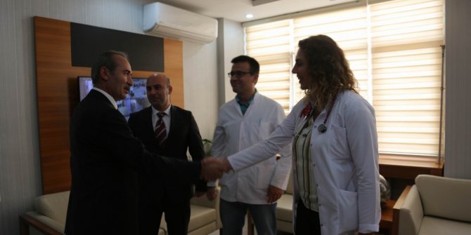 CÜ’ye atanan uzman doktorlar göreve başladı