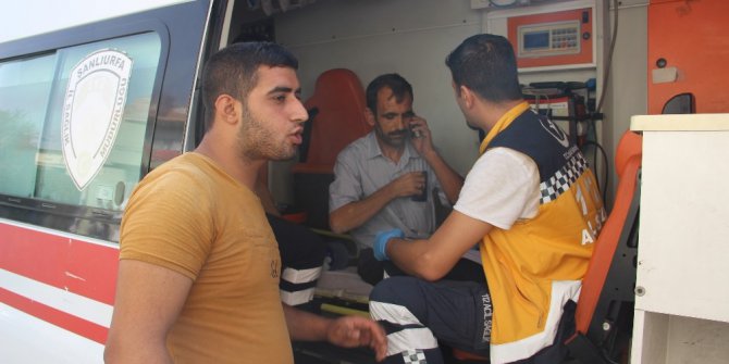 Takla atan otomobilden burnu bile kanamadan çıktı