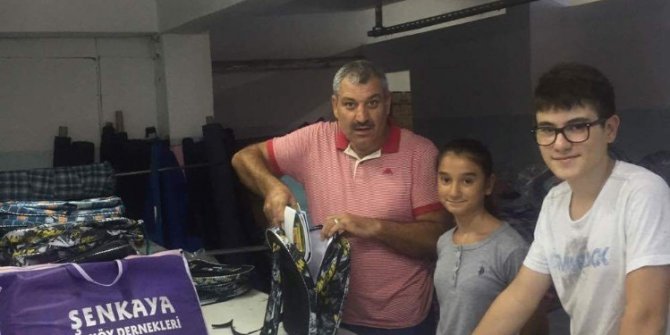 Şenkaya ve Köy Dernekleri Federasyonu’ndan bin 110 öğrenciye eğitim yardımı