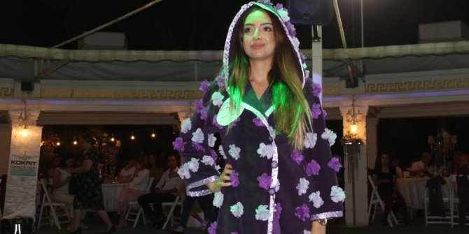 Huzur evi yararına kermeste bir bornoza 30 bin TL’lik arsa