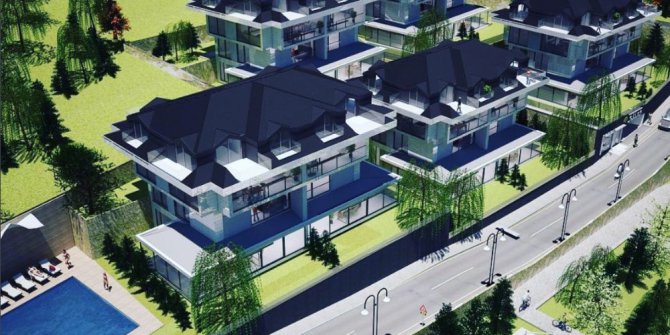 Butik konut projesinde ön satışlar başladı