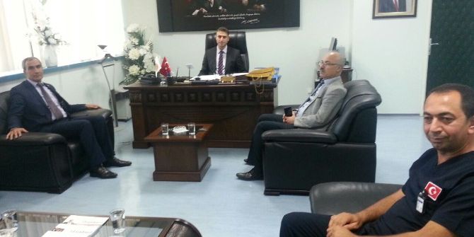 Sağlık Sen Yönetiminden Başhekimine Ziyaret