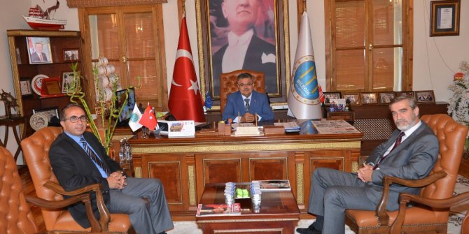 Doğalgaz Genel Müdürü ve Başkan Yağcı bir araya geldi