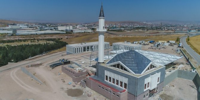 Çimşit Mezarlığı Camii ekim sonunda açılacak