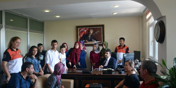 Yedi şehirden gelen öğrenciler İstanbul’la tanıştı