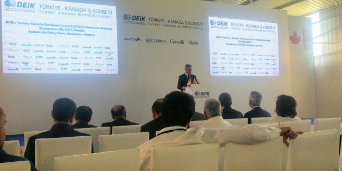 Acıpayam’da Türkiye - Kanada İş Konseyi Hayvancılık Semineri