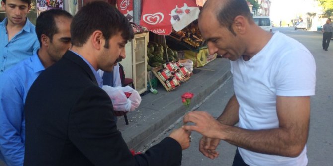 Aşkale Ülkü Ocakları’nda kan değişimi