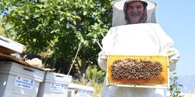 ’Kırsal Alanlarda Yaşayan Kadın Üreticileri Mersin Arıcılığına Kazandırma” projesi