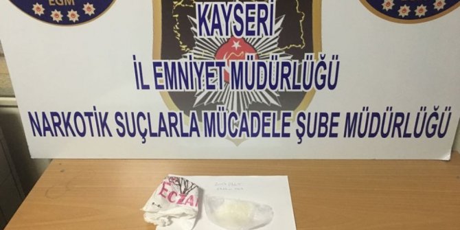 Develi’den sonra Sarız ilçesinde uyuşturucu operasyonu yapıldı