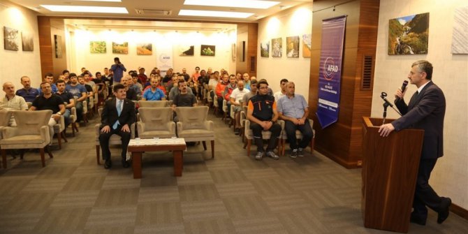 “Yüksek İrtifada ve Buzulda Arama Kurtarma Eğitimi” için Rize’ye geldiler