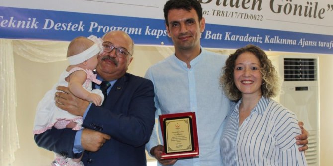 "Elden Dile Dilden Gönüle" projesinde sertifikalar verildi