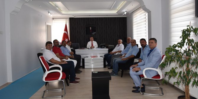 DTO’dan Kaymakam Türköz’e hayırlı olsun ziyareti