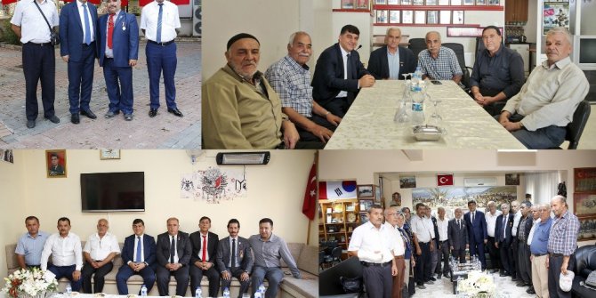 Fadıloğ’lu gazi ve şehit derneklerini tek tek ziyaret etti