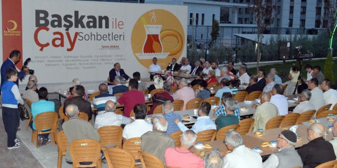 Saraçlar Mahallesi sakinlerinden Başkan Babaş’a hizmet teşekkürü