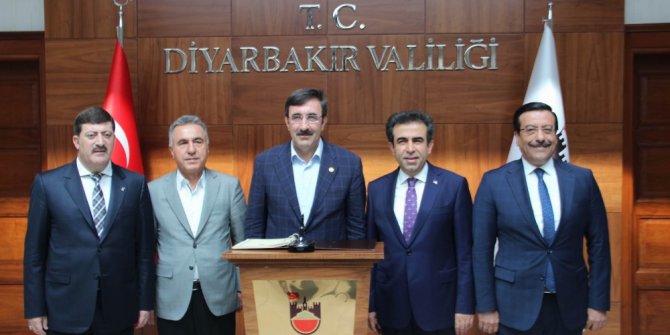 Yılmaz, Diyarbakır’da incelemelerde bulundu