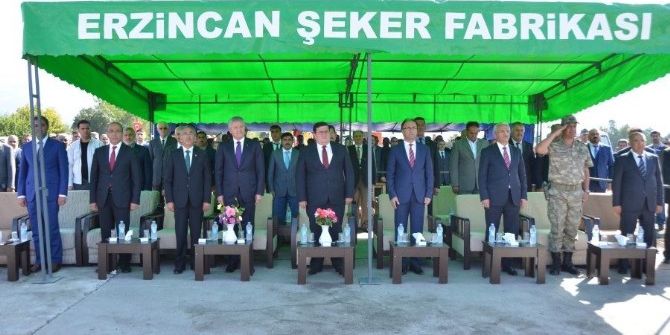 Erzincan Şeker Fabrikası 2016-2017 Yılı Sezonunu Açtı