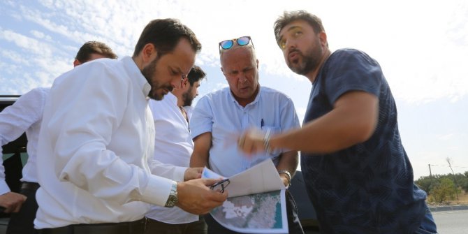 BSO Başkanı Uğur Ayvalık’ta incelemelerde bulundu