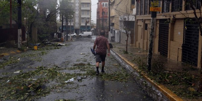 Maria Kasırgası Porto Riko’yu yıktı