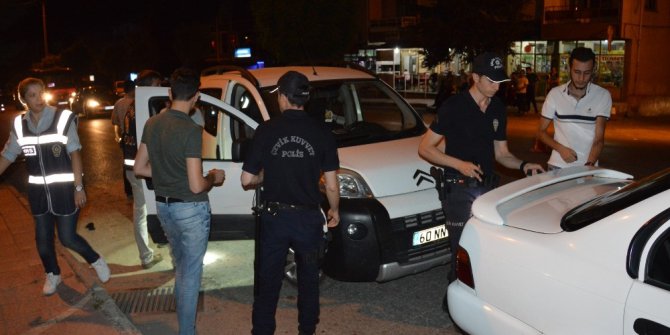 Niksar’da asayiş uygulaması