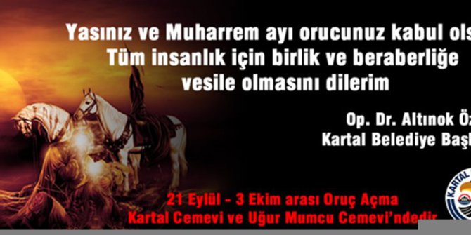 Kartallılar Muharrem orucu sofralarında buluşacak