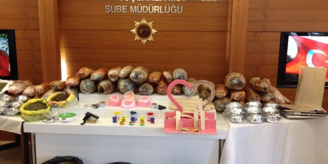 Narkotik polisinden 8 ilçede 7 ayrı operasyon