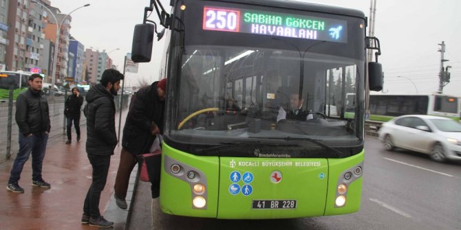 Gebze’den Sabiha Gökçen’e yeni otobüs hattı