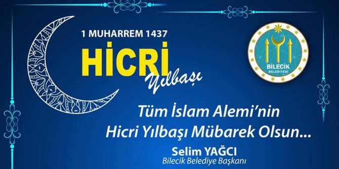 Başkan Yağcı’nın ’Hicri Yılbaşı’ mesajı