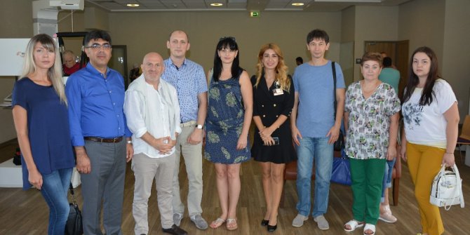 Ruslar, Bursa’nın termal fizik tedavi ve rehabilitasyon merkezine hayran kaldı