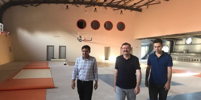 Hasan Tahsin İlköğretim Okulu spor salonuna kavuşuyor