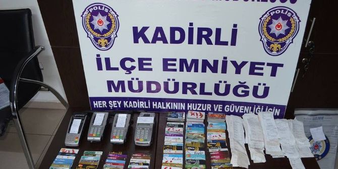 Osmaniye’de Tefeci Operasyonu