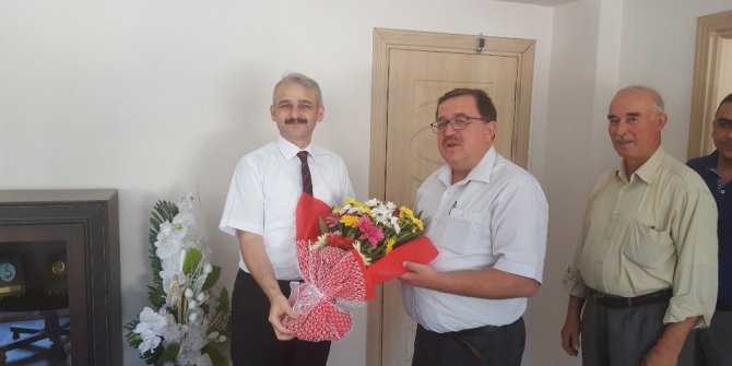 Kaymakam Güven esnaf odası başkanlarını ağırladı