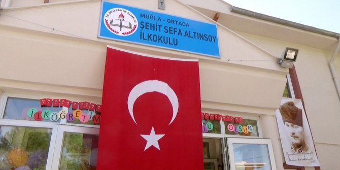 Muğla’da, Şehit Sefa Altınsoy’un adı ilkokula verildi