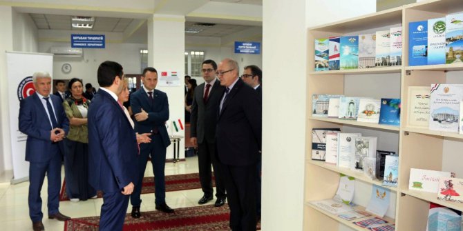 TİKA’dan Tacikistan Dışişleri Bakanlığına donanım desteği