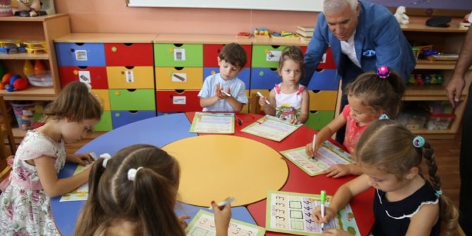 Bozbey öğrencilerin heyecanına ortak oldu