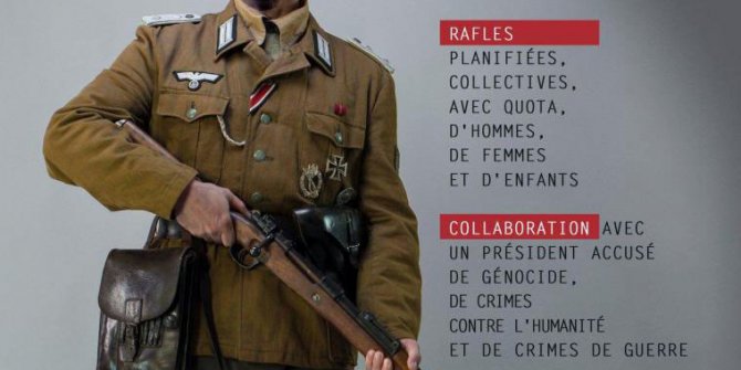 Belçikalı Bakan Nazi askerine benzetildi