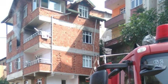 Fatsa’da korkutan yangın