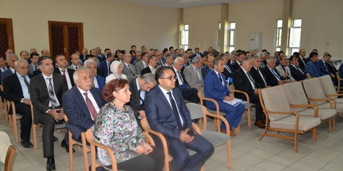 Eğitimde kaliteyi artırma toplantısı yapıldı