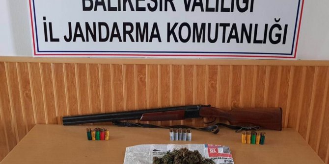 Bandırma’da esrar operasyonu