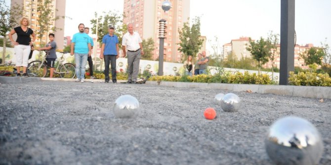 Yaşam Vadisi’nde bocce başladı