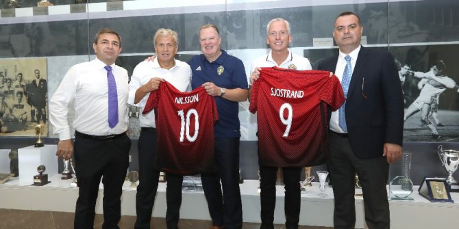 İsveç Futbol Federasyonu’ndan Riva’ya ziyaret